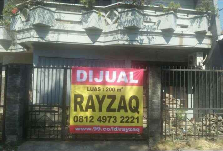 dijual rumah tepi jalan rw mongosidi