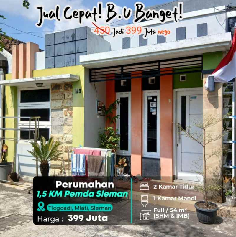 dijual rumah tlogoadi
