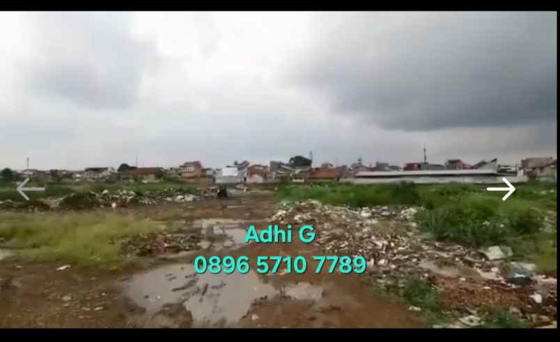 dijual tanah caringin