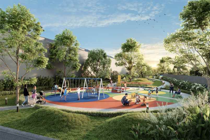 dijual tanah cluster alam suvarna