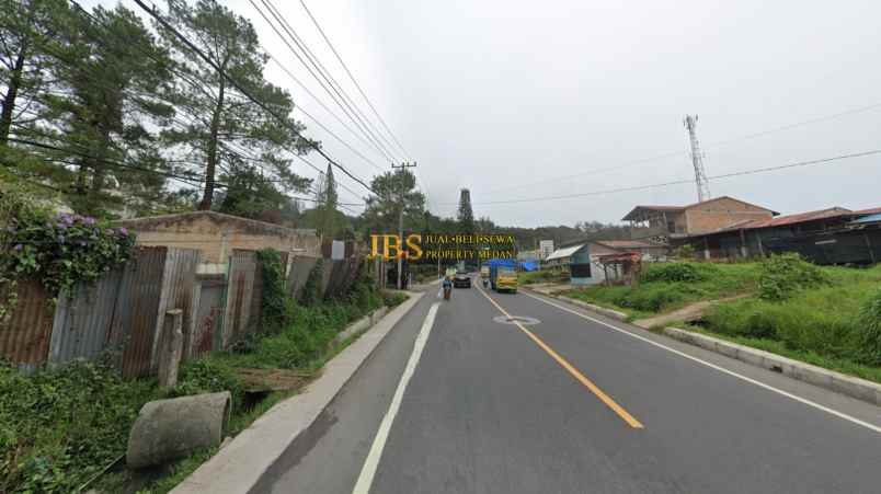 dijual tanah daerah berastagi jalan