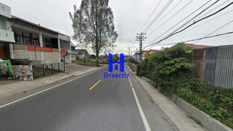 dijual tanah daerah berastagi jalan