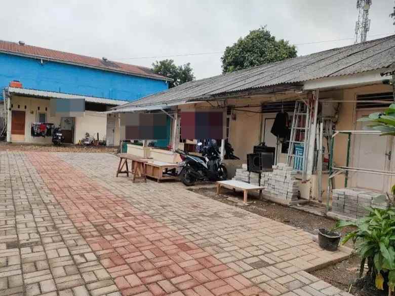 dijual tanah dan bangunan kontrakan di ciater
