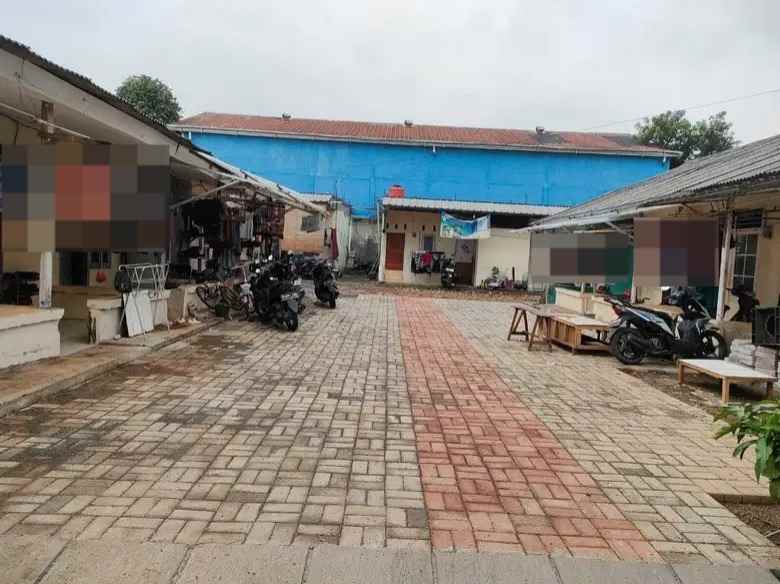 dijual tanah dan bangunan kontrakan di ciater