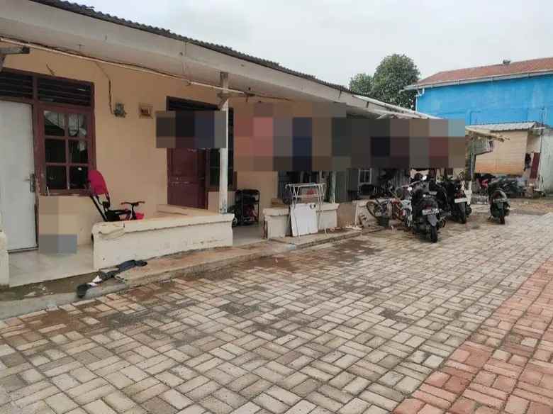 dijual tanah dan bangunan kontrakan di ciater