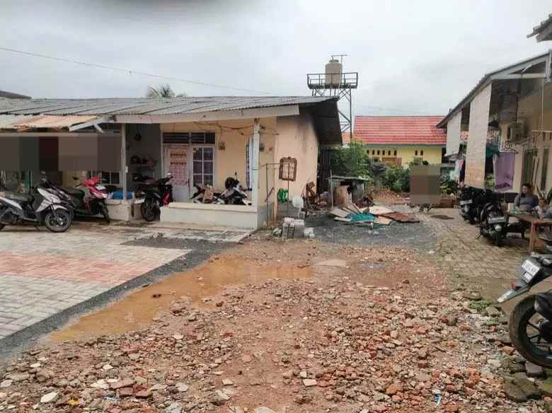 dijual tanah dan bangunan kontrakan di ciater