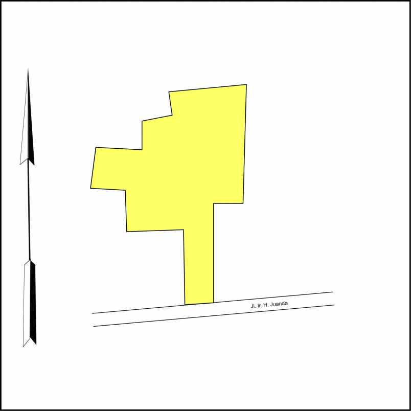 dijual tanah ir h juanda