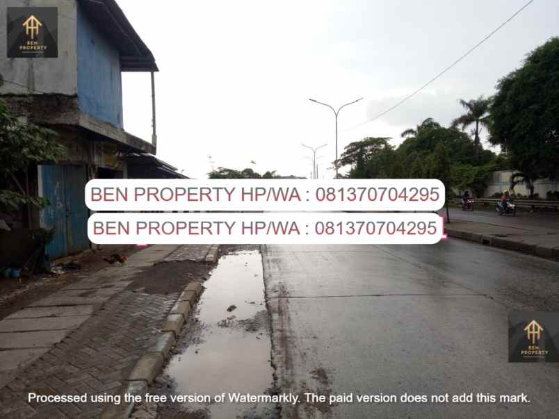 dijual tanah jl akses marunda cilincing