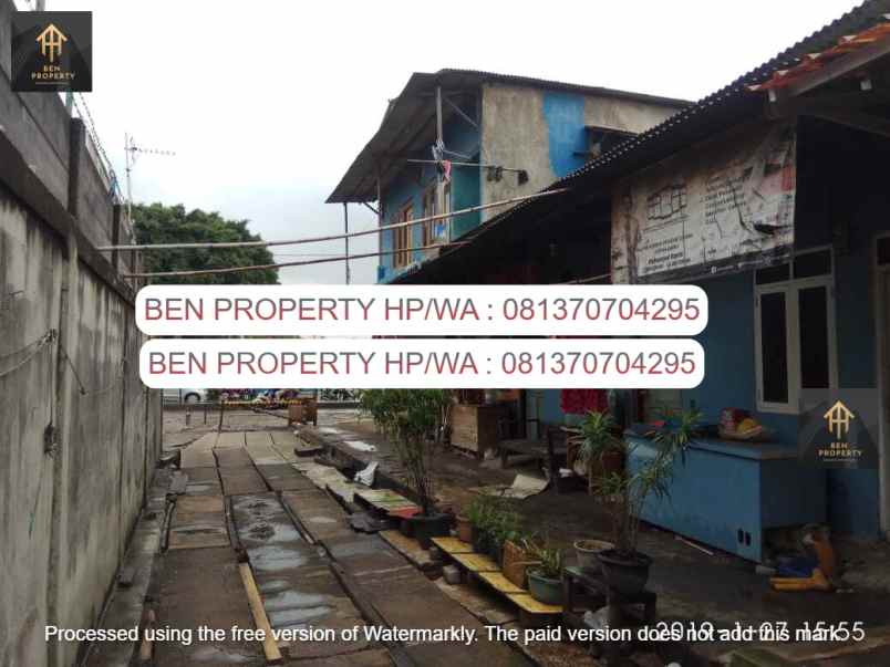 dijual tanah jl akses marunda cilincing