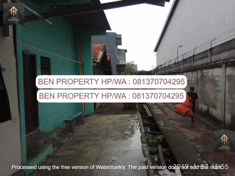 dijual tanah jl akses marunda cilincing