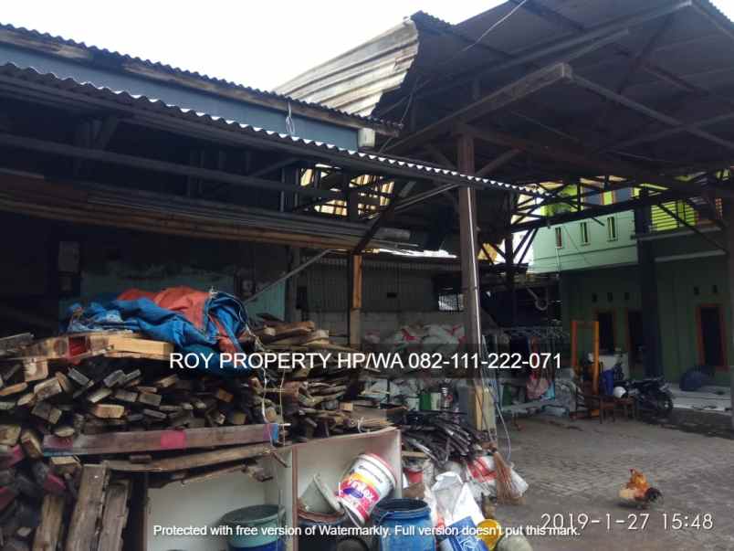 dijual tanah jl akses marunda cilincing