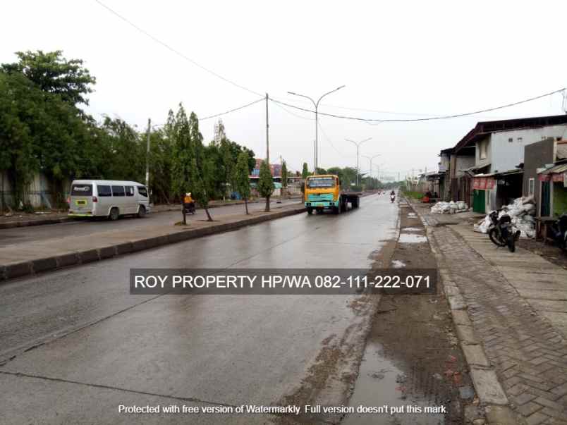 dijual tanah jl akses marunda cilincing