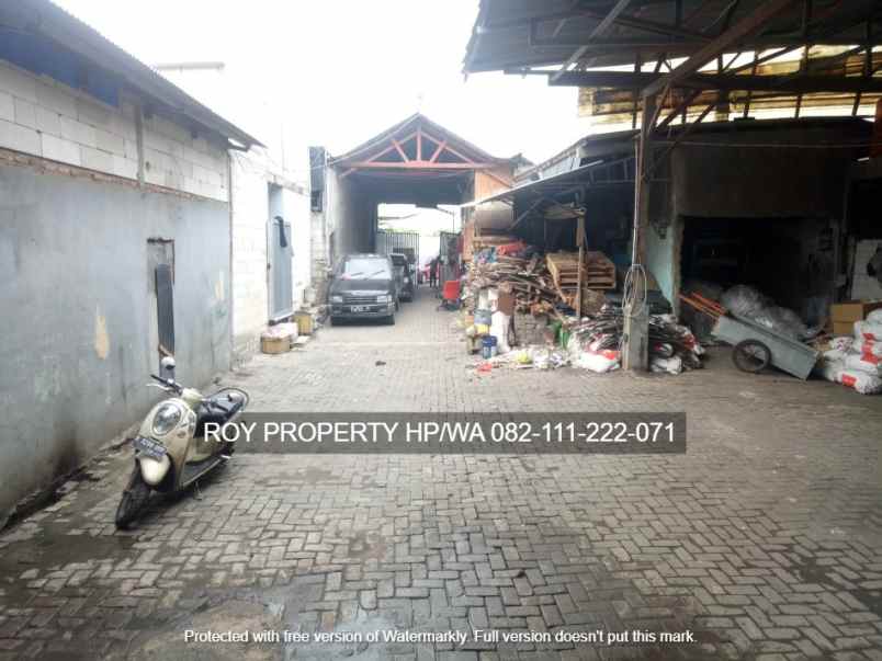 dijual tanah jl akses marunda cilincing