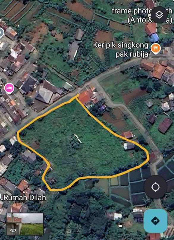 dijual tanah jl jamblang