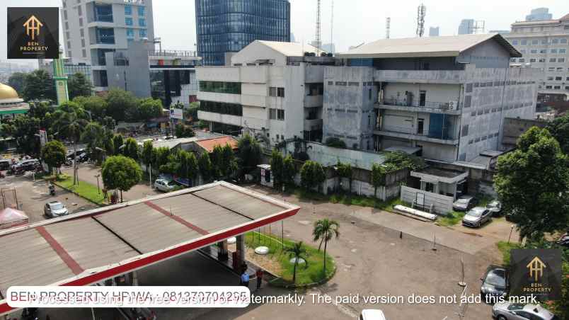 dijual tanah jl mampang prapatan raya