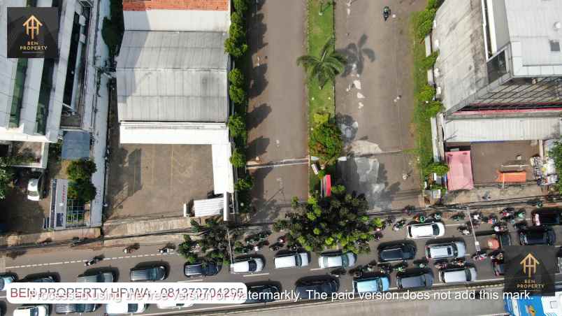 dijual tanah jl mampang prapatan raya