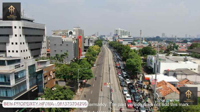 dijual tanah jl mampang prapatan raya