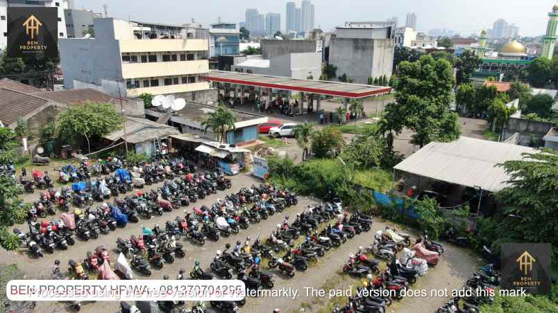 dijual tanah jl mampang prapatan raya