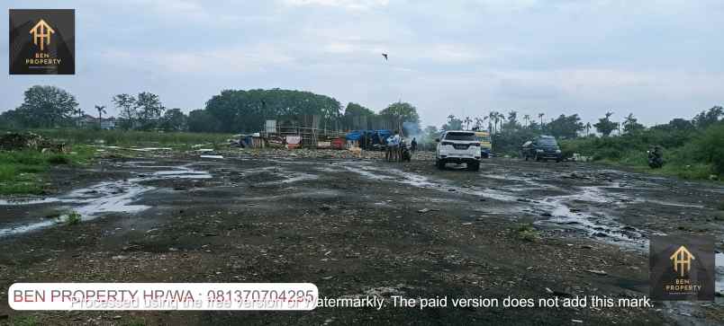 dijual tanah jl marunda makmur segara