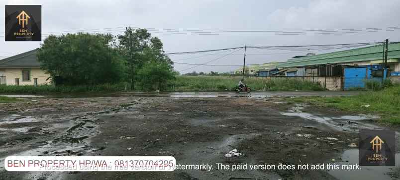 dijual tanah jl marunda makmur segara