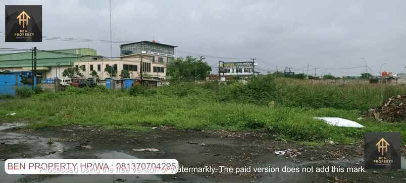 dijual tanah jl marunda makmur segara