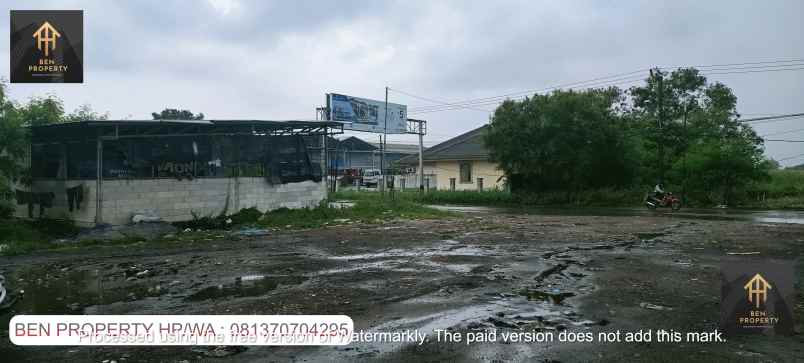 dijual tanah jl marunda makmur segara