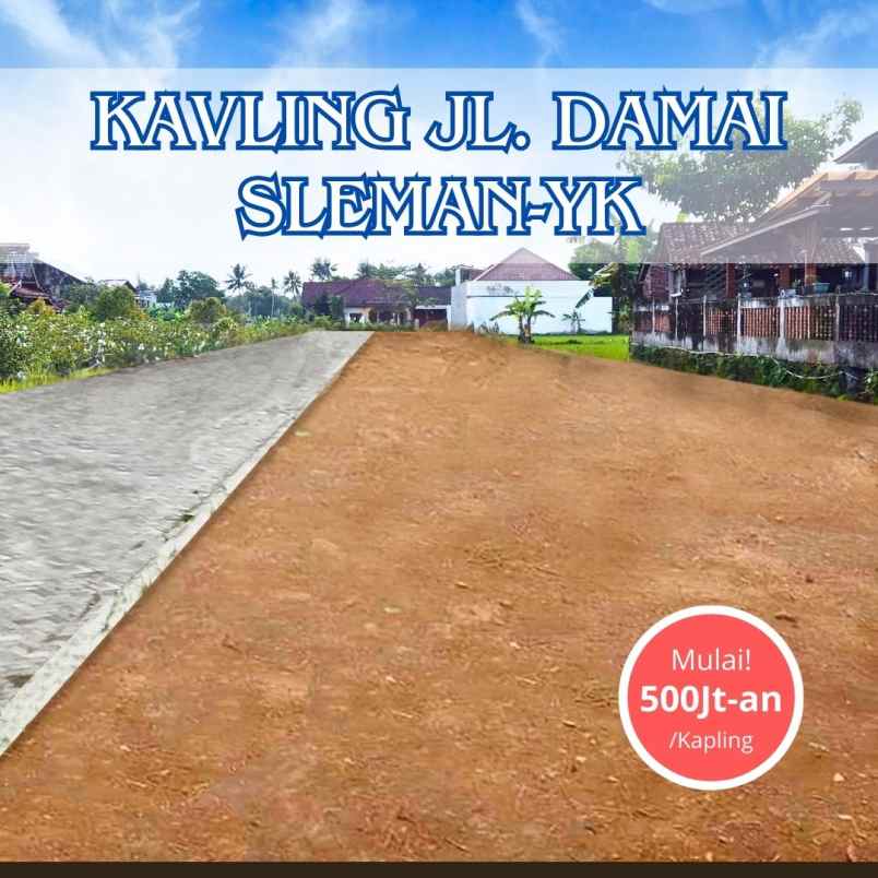 dijual tanah jl palagan sleman