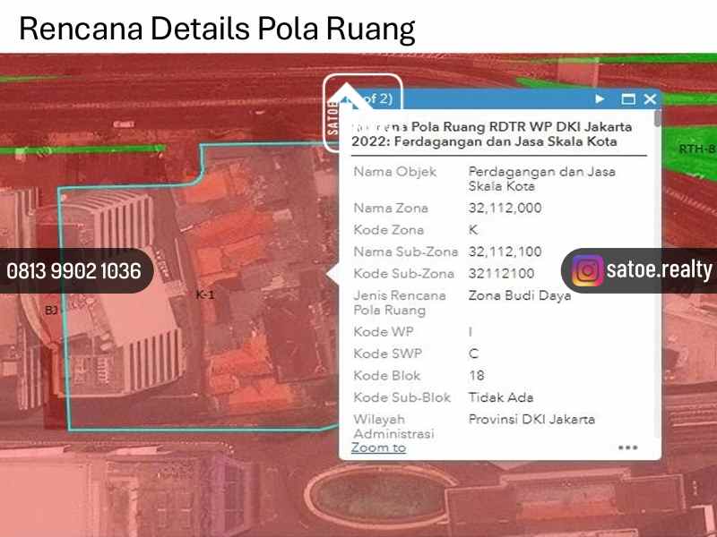 dijual tanah jl perjuangan kebon jeruk