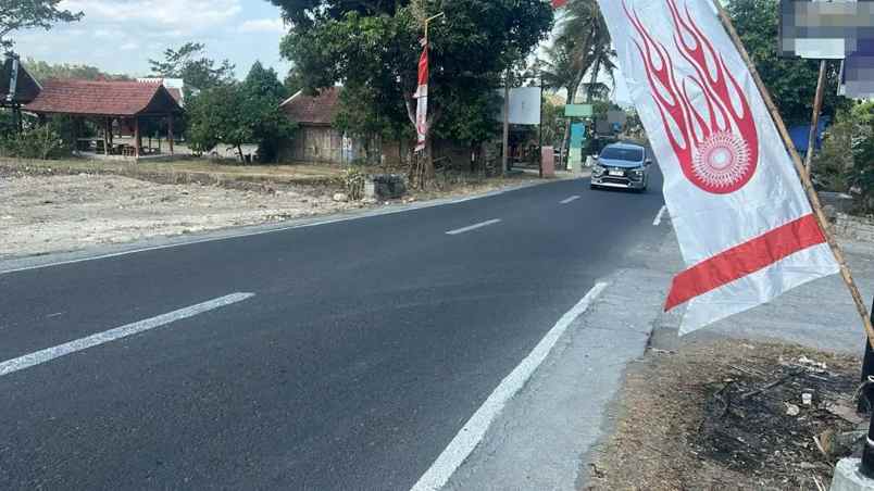 dijual tanah jl raya kasongan