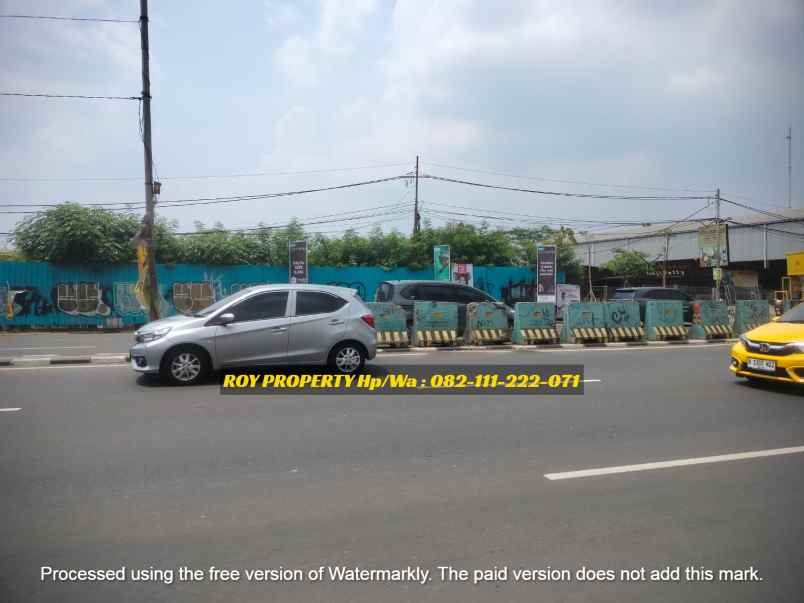 dijual tanah jl raya serpong pondok