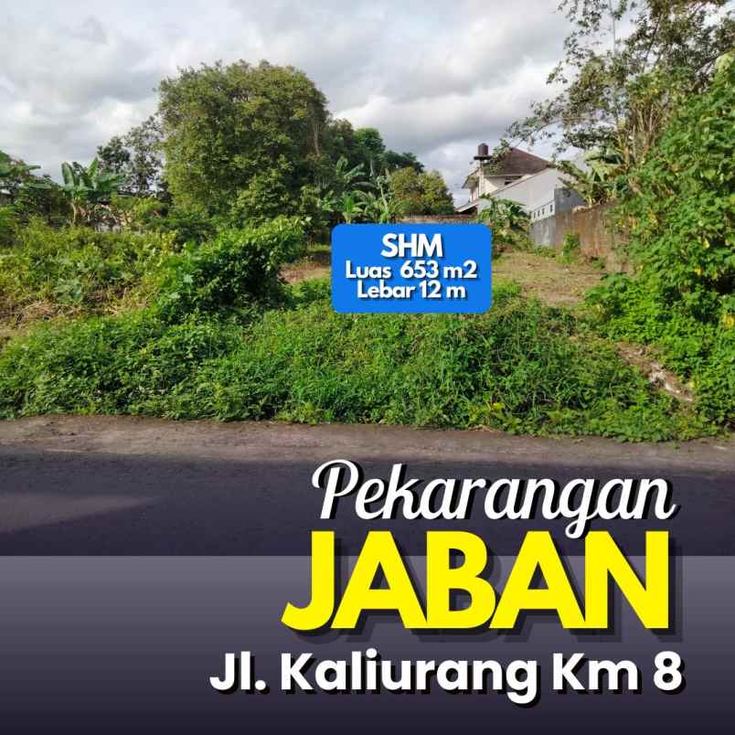 dijual tanah jl sunan ampel jaban