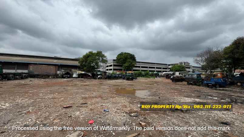 dijual tanah jl yos sudarso tg priok