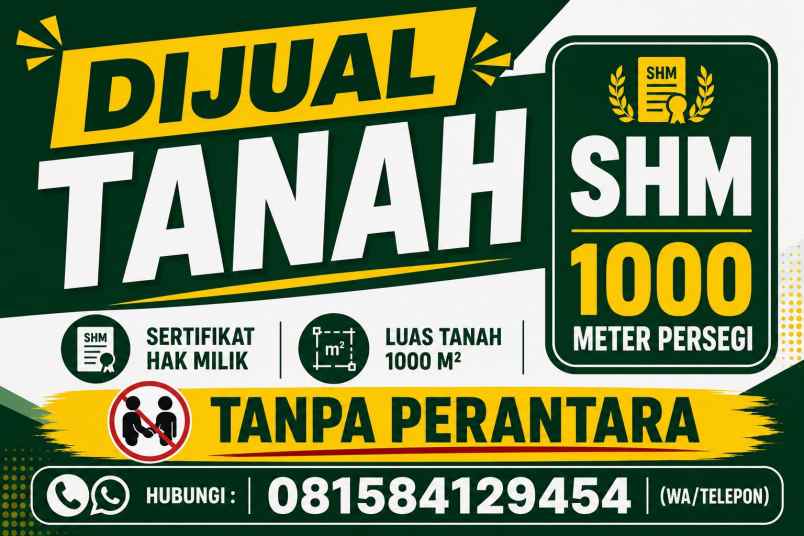dijual tanah kabupaten sukabumi