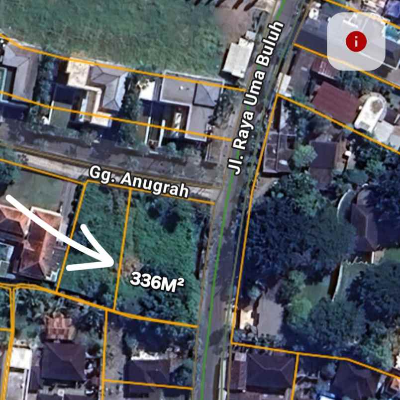 dijual tanah kayu tulang utara