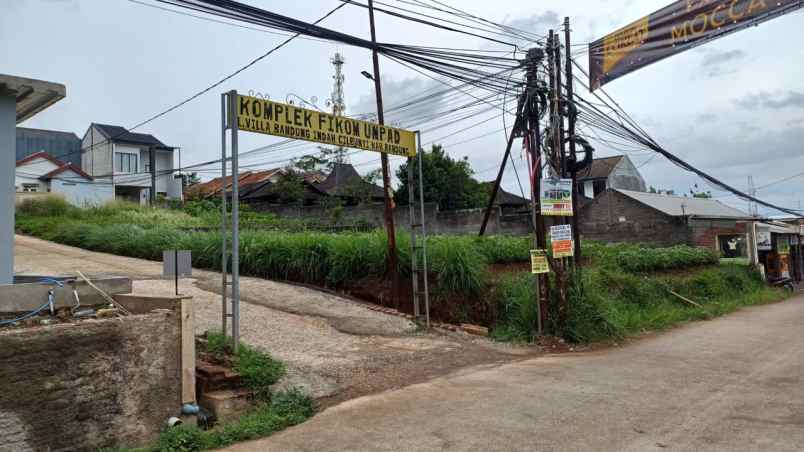 dijual tanah komp perumahan fikom unpad