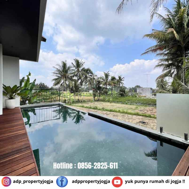 dijual villa pandowoharjo sleman