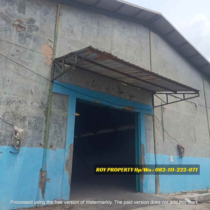 disewakan ruko gudang kantor jl inspeksi kirana