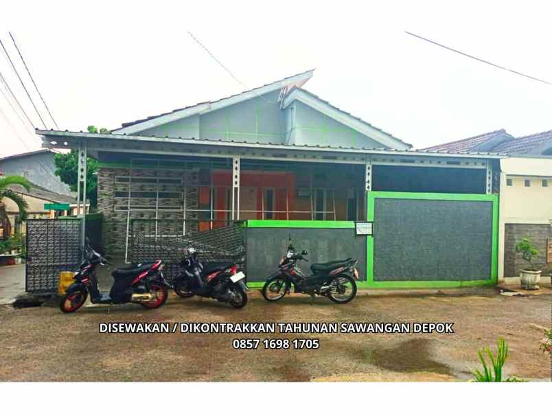 disewakan rumah pengasinan sawangan depok