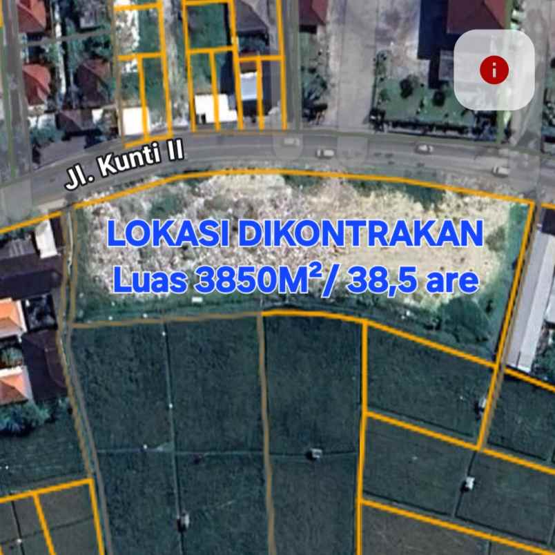 disewakan tanah kura