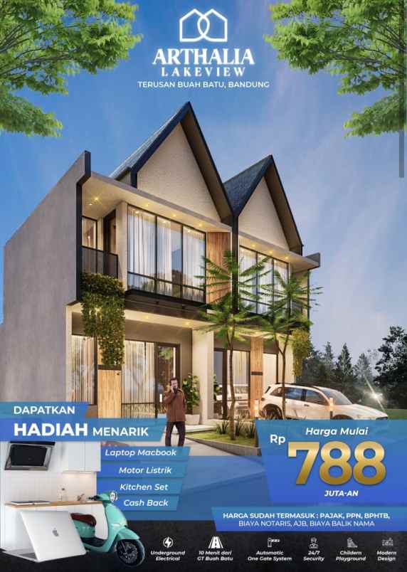 hunian ekslusif strategis dekat tol buahbatu