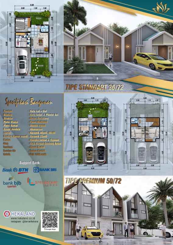 hunian nyaman aman terjangkau taman hekena bogor