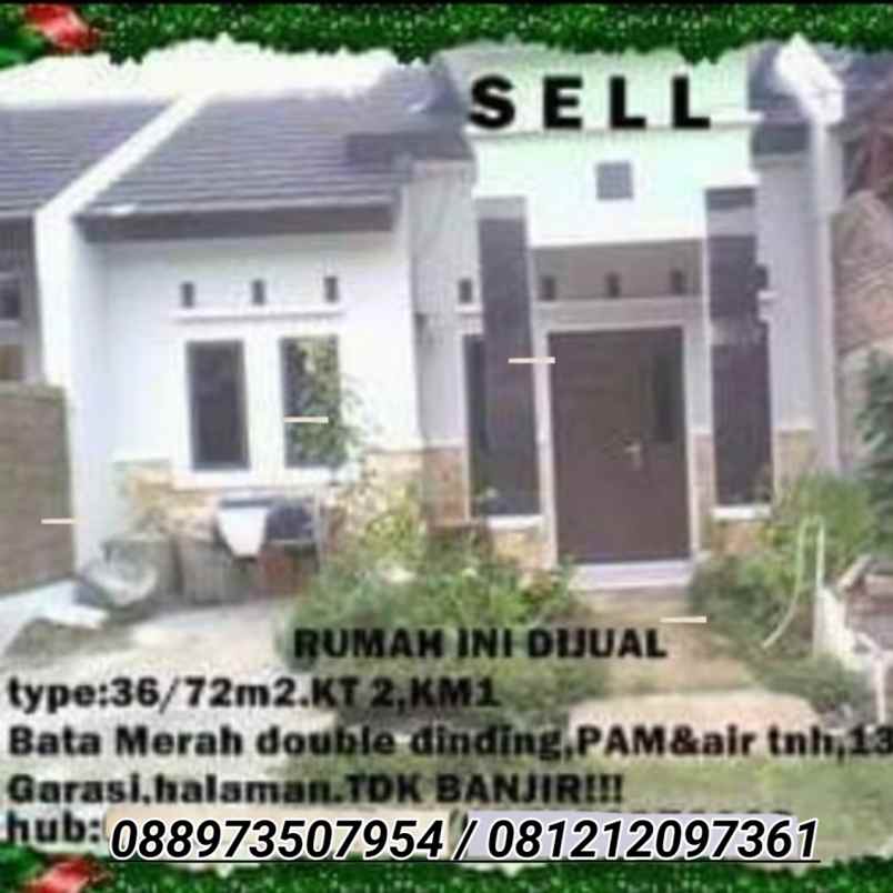jual rumah bu aman stategis