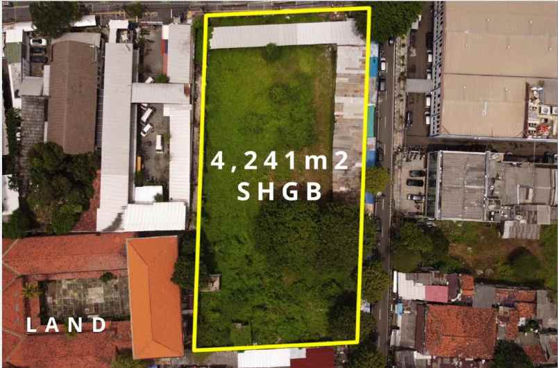 jual tanah di senen jakarta pusat