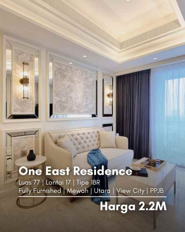 one east residence fully furnished mewah