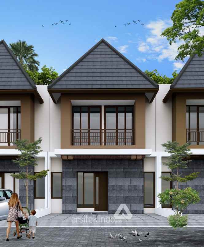 rumah 2 lantai 3 kamar tidur di pandaan