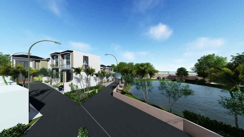 rumah 2 lantai dekat bintaro bsd