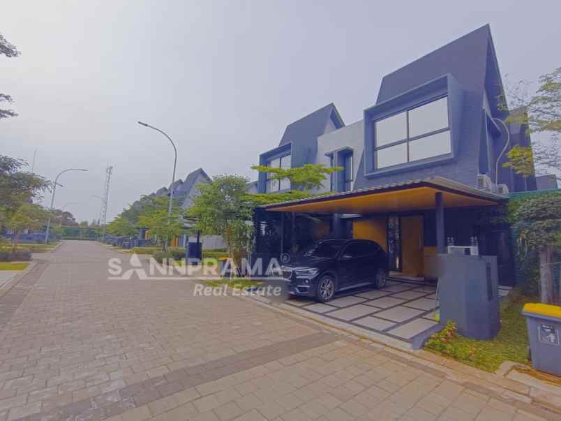 rumah 2 lantai fully furnished di shila sawangan depok