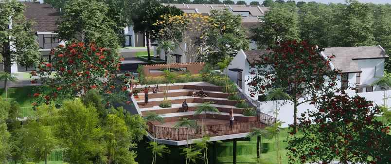 rumah 3 kt 2 km premier promenade tipe violet