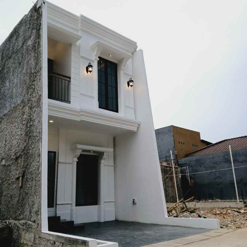 rumah ala ala eropa cluster cipayung depok