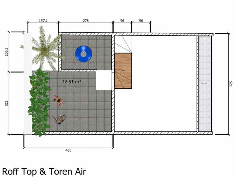 rumah baru dalam cluster di pesanggrahan